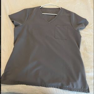 Jaanuu 3 pocket V-neck scrub top Size XL